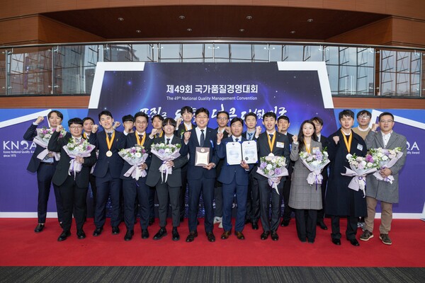 서부발전은 22일 서울 코엑스에서 열린 ‘제49회 국가품질경영대회’에서 품질경쟁력 우수기업(1등급)으로 선정됐다.