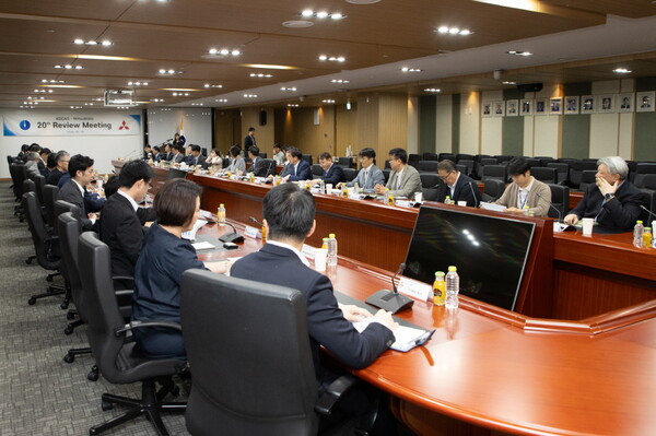 한국가스공사는 4월 18일 일본 미쓰비시상사(Mitsubishi Corp.)와 ‘KOGAS-미쓰비시 제20차 정례회의’를 개최했다. 가스공사 제공.